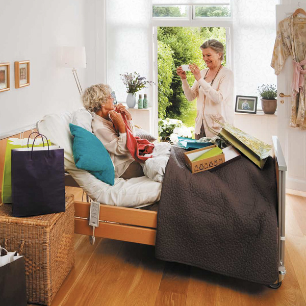 immagine utilizzo letto elettrico